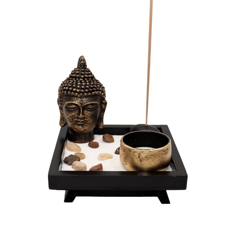 Comprar Jardin Zen Cabeza Buda en Electroshopy